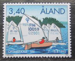 Poštovní známka Alandy, Finsko 1995 MS v jachtingu Mi# 104