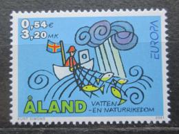 Poštová známka Alandy, Fínsko 2001 Európa CEPT Mi# 191