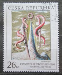 Poštová známka Èesko 1999 Umenie, František Hudeèek Mi# 238
