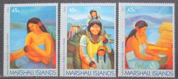 Poštové známky Marshallove ostrovy 1989 Vztahy s Aljaškou Mi# 209-11