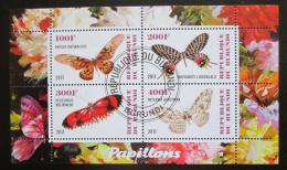 Poštové známky Burundi 2011 Motýle Mi# N/N