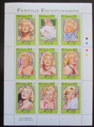 Poštové známky Gambia 1993 Marilyn Monroe Mi# 1635-43 Kat 15€