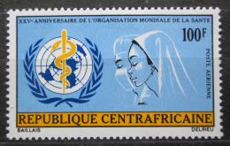 Poštová známka SAR 1973 WHO, 25. výroèie Mi# 309