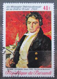 Poštová známka Burundi 1969 Ludwig van Beethoven Mi# 519