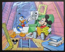 Poštová známka Svätý Vincent 1994 Disney, Mickey Mouse Mi# Block 316