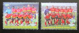 Poštové známky Angola 2006 MS ve futbale Mi# 1765-66 Kat 10€