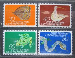 Poštové známky Lichtenštajnsko 1973 Fauna Mi# 591-94