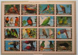 Poštové známky Umm al-Kuvajn 1972 Vtáci neperf. Mi# 1242-57 B Kat 25€