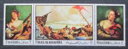 Poštové známky Rás al-Chajma 1970 Umenie, Tiepolo Mi# 369,71,73 Kat 8€
