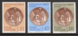 Poštové známky Vatikán 1963 Vianoce, narození Krista Mi# 439-41