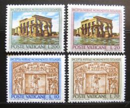 Poštové známky Vatikán 1964 Ochrana památek v Núbii Mi# 446-49