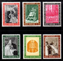 Poštové známky Vatikán 1966 Druhý vatikánský koncil Mi# 508-13