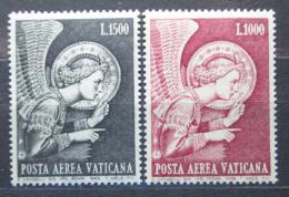 Poštové známky Vatikán 1968 Archandìl Gabriel Mi# 536-37