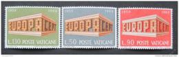 Poštové známky Vatikán 1969 Európa CEPT Mi# 547-49