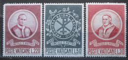 Poštové známky Vatikán 1969 Pápeži Mi# 553-55