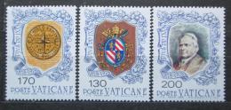Poštové známky Vatikán 1978 Papež Pius IX. a erby Mi# 720-22
