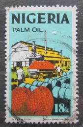 Potov znmka Nigria 1973 Vroba palmovho oleje Mi# 282 II Y
