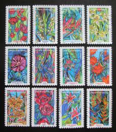 Poštové známky Francúzsko 2016 Kvety Mi# 6500-11 Kat 21.50€