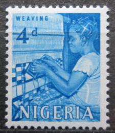 Poštová známka Nigéria 1961 Tkadlena Mi# 97 