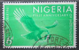 Poštová známka Nigéria 1961 Orlosup palmový Mi# 111