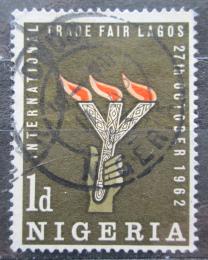 Potov znmka Nigria 1962 Mezinrodn vetrh  v Lagosu Mi# 125