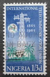 Poštová známka Nigéria 1965 ITU, 100. výroèie Mi# 167 