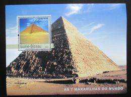Poštová známka Guinea-Bissau 2003 Pyramidy Mi# Block 419 Kat 12€
