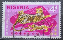 Poštová známka Nigéria 1967 Levhart skvrnitý Mi# 180 C