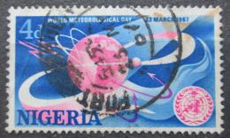 Poštová známka Nigéria 1967 Mezinárodní den meteorologie Mi# 203