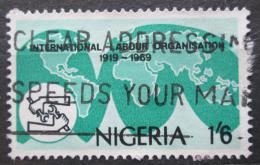 Potov znmka Nigria 1969 ILO, 50. vroie Mi# 225 - zvi obrzok