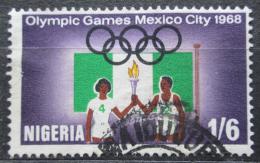 Poštová známka Nigéria 1968 LOH Mexiko Mi# 217