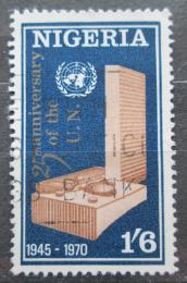 Potov znmka Nigria 1970 OSN, 25. vroie Mi# 236  - zvi obrzok