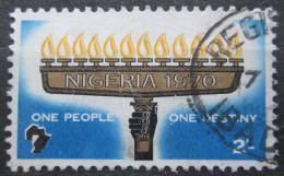 Potov znmka Nigria 1970 Konfederace 12 stt Mi# 232