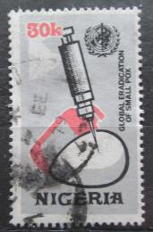 Poštová známka Nigéria 1978 Boj proti neštovicím Mi# 349