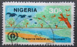 Poštová známka Nigéria 1982 Ochrana životného prostredia Mi# 398