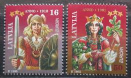 Poštové známky Lotyšsko 1995 Európa CEPT Mi# 414-15