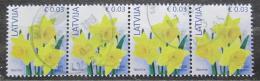 Poštové známky Lotyšsko 2016 Narcisy Mi# 882 II 