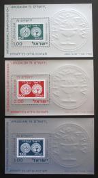 Poštovní známky Izrael 1974 Výstava JERUSALEM 73 Mi# Block 11-13