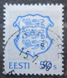 Poštová známka Estónsko 1993 Štátny znak Mi# 205