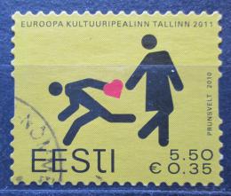 Poštová známka Estónsko 2010 Tallinn, mìsto kultury Mi# 672