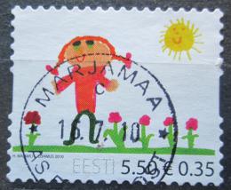 Poštová známka Estónsko 2010 Dìtská kresba Mi# 667