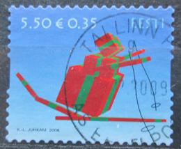 Poštová známka Estónsko 2008 Vianoce Mi# 627