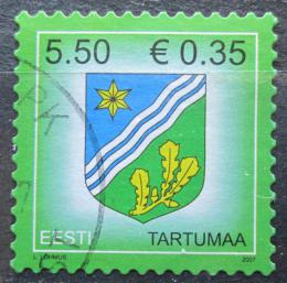 Poštová známka Estónsko 2007 Znak Tartumaa Mi# 590