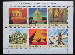 Poštové známky Guinea-Bissau 2003 Sedm divù svìta Mi# 2394-99 Kat 11€