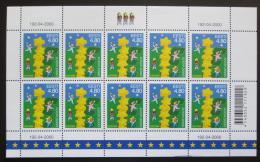 Poštové známky Estónsko 2000 Európa CEPT Mi# 371 Bogen Kat 20€