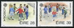 Poštové známky Írsko 1989 Európa CEPT, dìtské hry Mi# 679-80