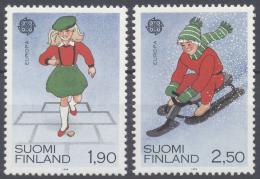 Poštové známky Fínsko 1989 Európa CEPT, dìtské hry Mi# 1082-83