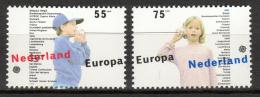 Poštovní známky Nizozemí 1989 Evropa CEPT, dìtské hry Mi# 1364-65