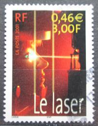 Potov znmka Franczsko 2001 Laserov technika Mi# 3564