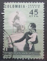 Poštová známka Kolumbia 1963 Volební právo pro ženy Mi# 1043 